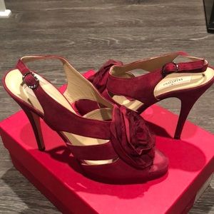 Gorgeous suede Valentino heels